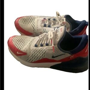 Nike mens Sneakers in Red, White, and Blue